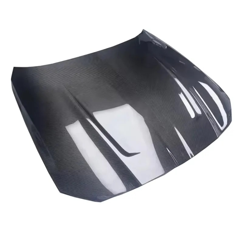CSL Style Dry Carbon Fiber Bonnet Hood For  G80 M3 G82 M4 Body Kit Carbon Fiber Engine Hood